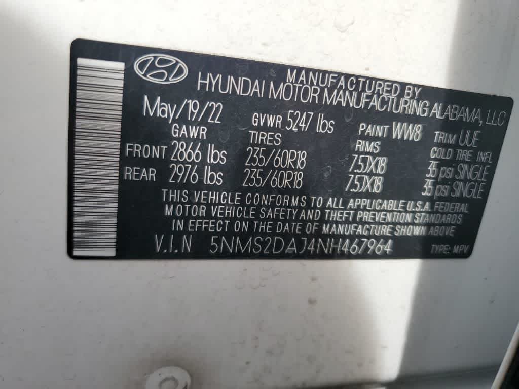 Thumbnail: 2022 Hyundai Santa Fe - 4