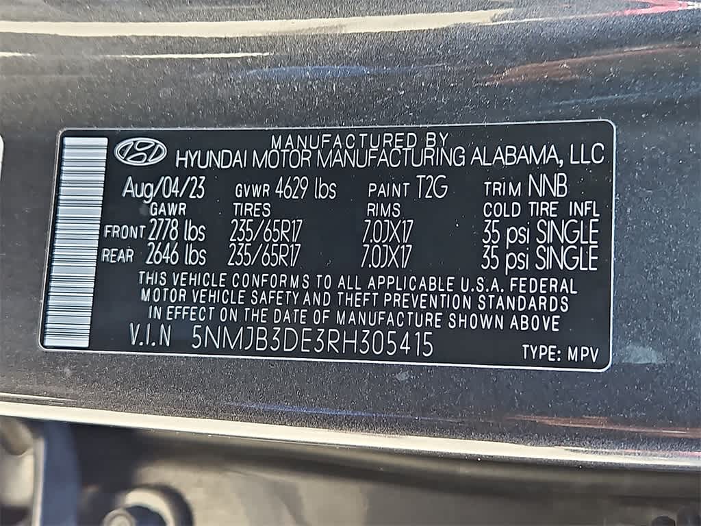 Thumbnail: 2024 Hyundai Tucson - 28