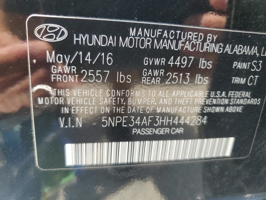Thumbnail: 2017 Hyundai Sonata - 24