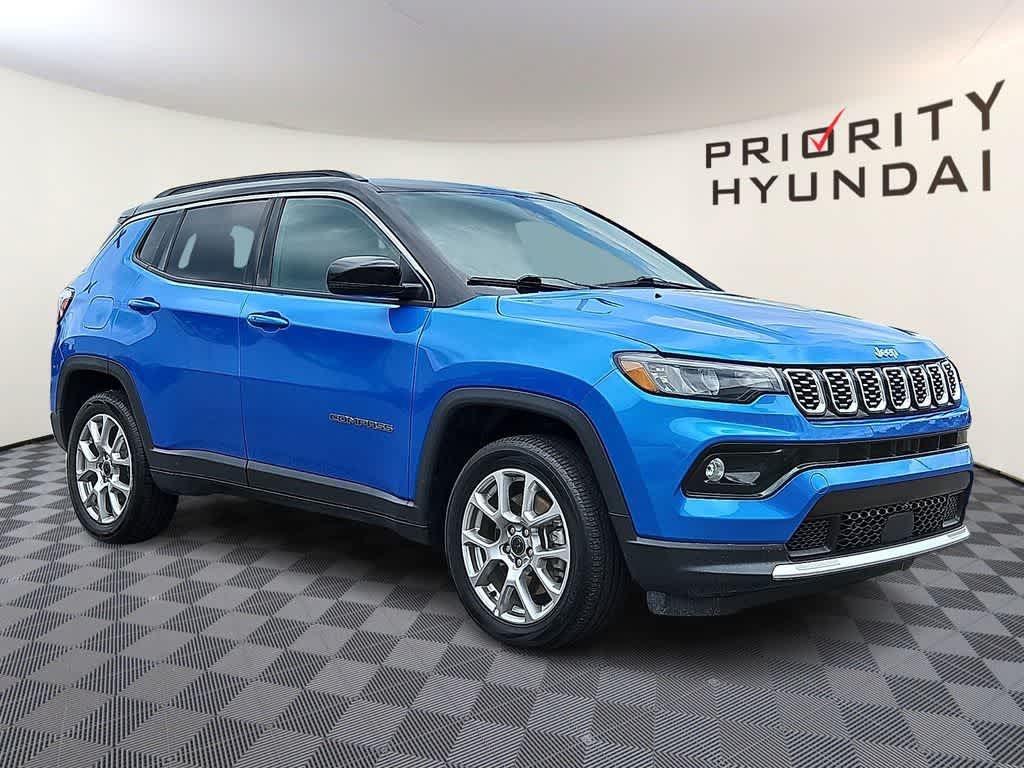 Used 2025 Jeep SUV Limited Hydro Blue Pearlcoat For Sale at Lithia