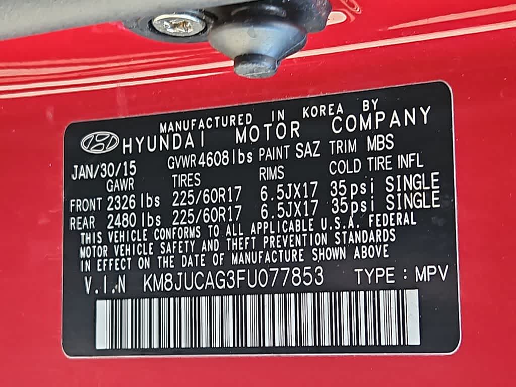 Thumbnail: 2015 Hyundai Tucson - 27