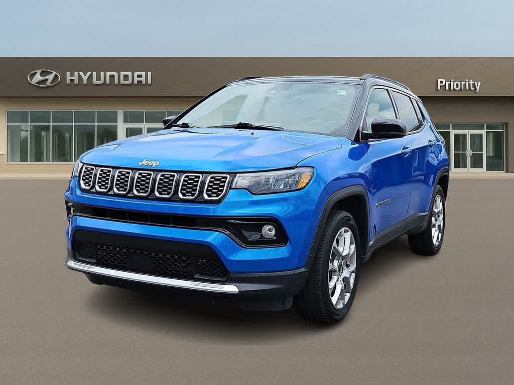 Used 2025 Jeep SUV Limited Hydro Blue Pearlcoat For Sale at Lithia