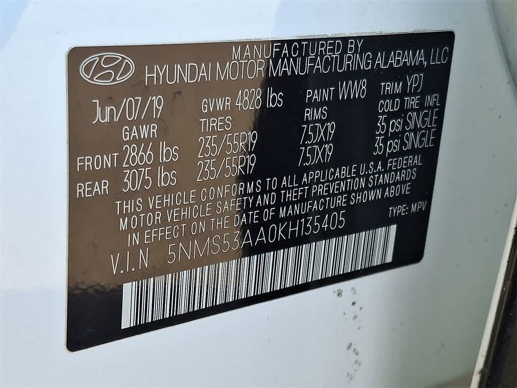 Thumbnail: 2019 Hyundai Santa Fe - 29