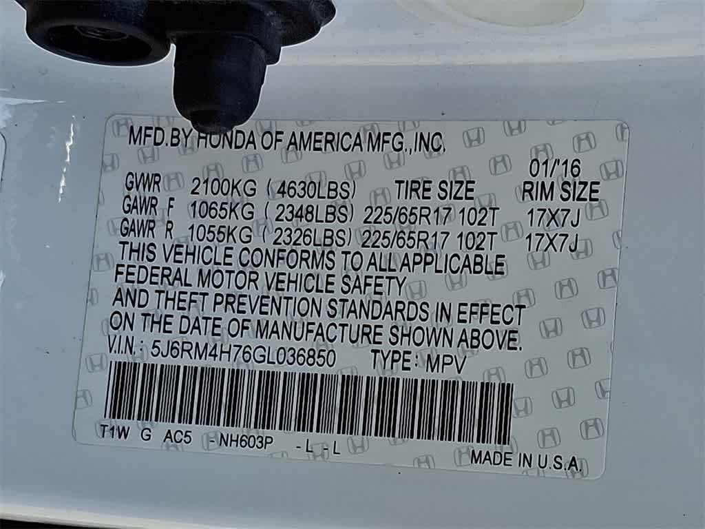 Thumbnail: 2016 Honda CR-V - 27