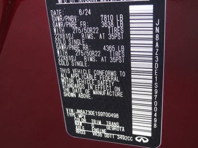 Thumbnail: 2025 INFINITI QX80 - 44