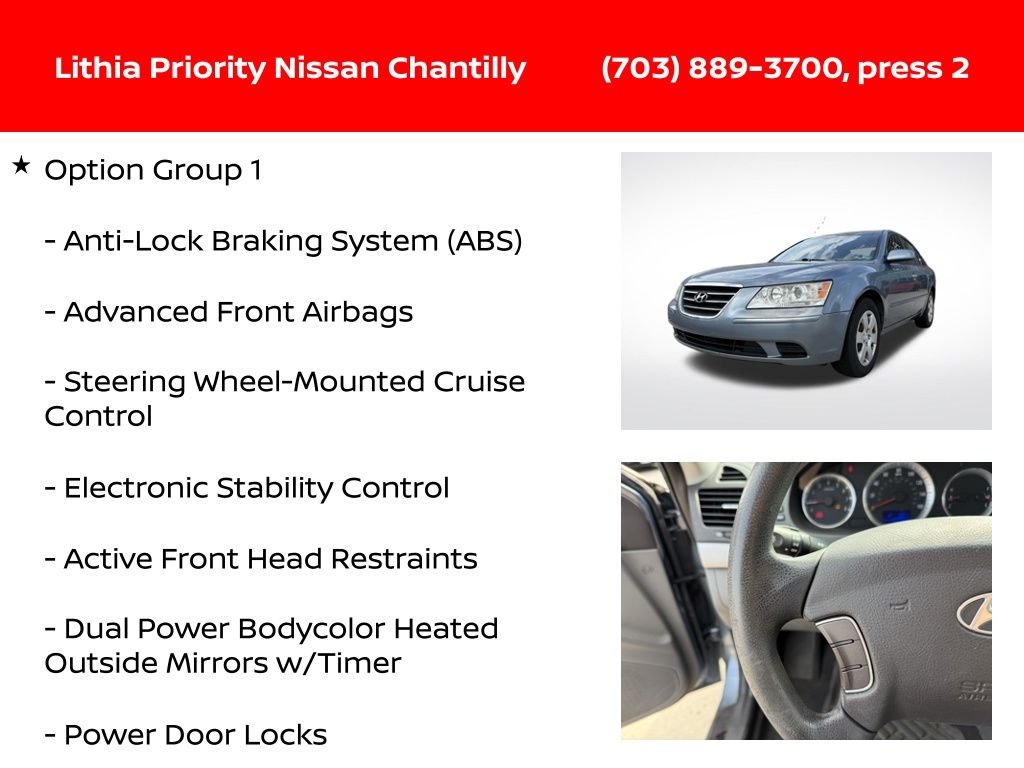 2010 Hyundai Sonata GLS 6