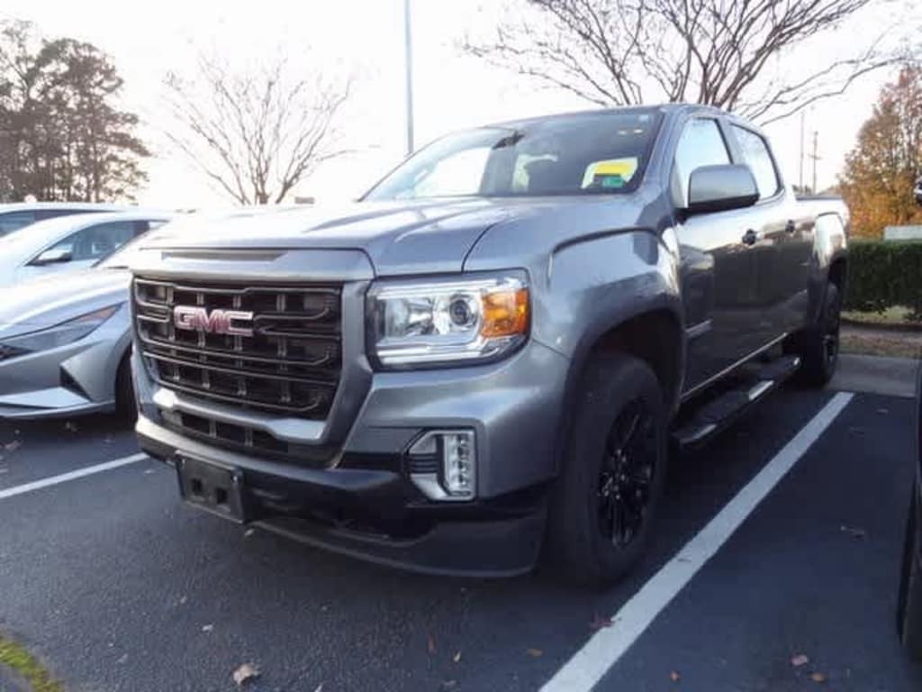 Used 2021 GMC Canyon Elevation Truck Crew Cab