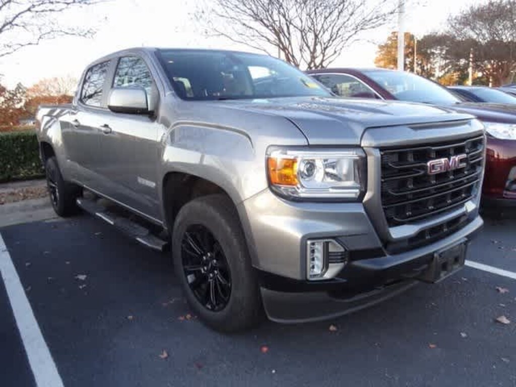 Used 2021 GMC Canyon Elevation Truck Crew Cab