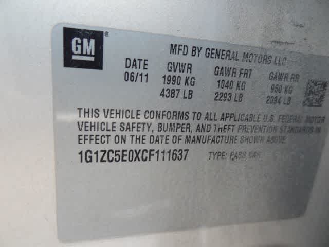 Thumbnail: 2012 Chevrolet Malibu - 21