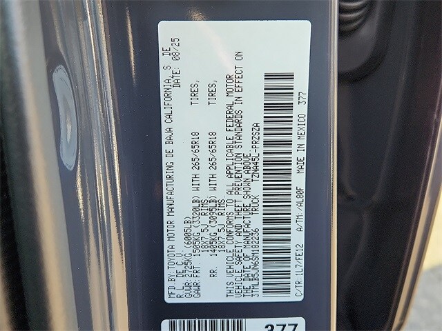 Thumbnail: 2025 Toyota Tacoma - 17