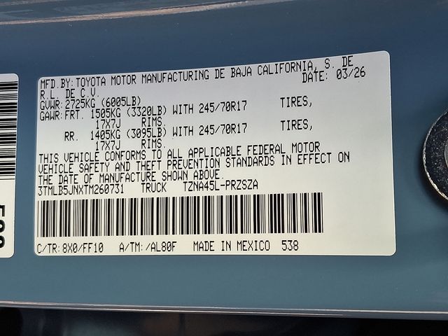 Thumbnail: 2026 Toyota Tacoma - 20