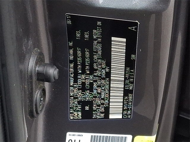 Thumbnail: 2017 Toyota Sienna - 27