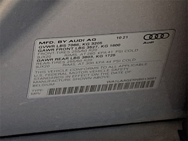 Thumbnail: 2022 Audi e-tron - 31