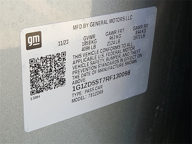 Thumbnail: 2024 Chevrolet Malibu - 21