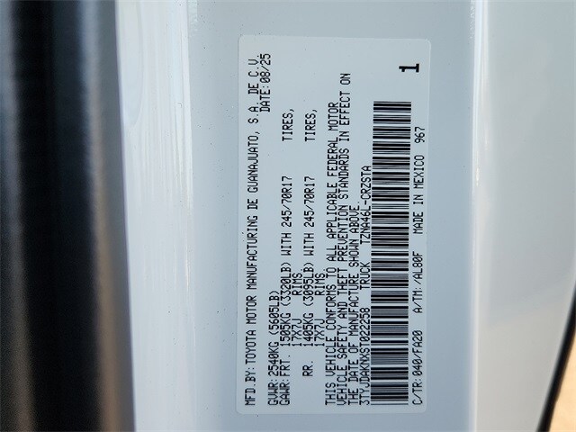 Thumbnail: 2025 Toyota Tacoma - 17