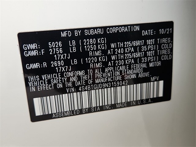 Thumbnail: 2022 Subaru Outback - 28