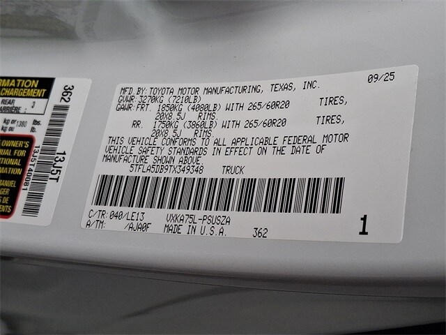 Thumbnail: 2026 Toyota Tundra - 19