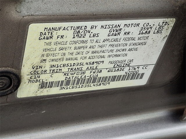 Thumbnail: 2005 Nissan Sentra - 25