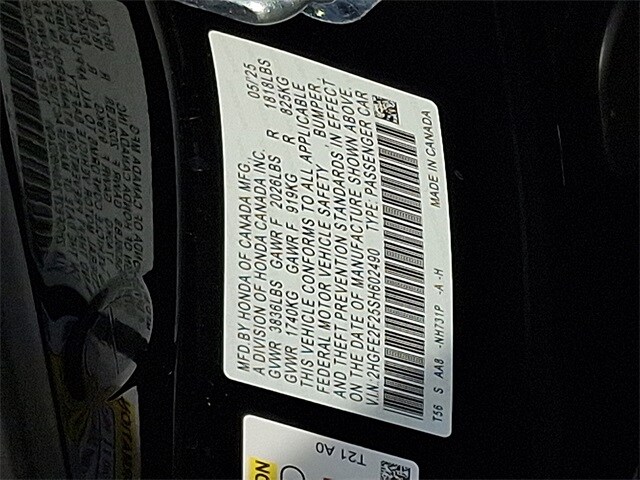 Thumbnail: 2025 Honda Civic - 22