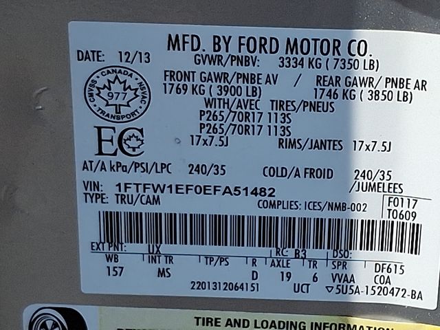 Thumbnail: 2014 Ford F-150 - 27