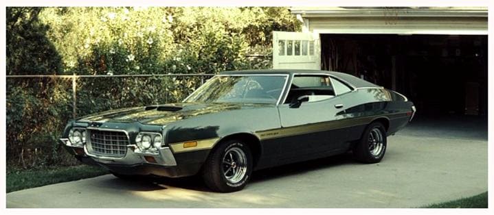 Clint eastwood ford torino