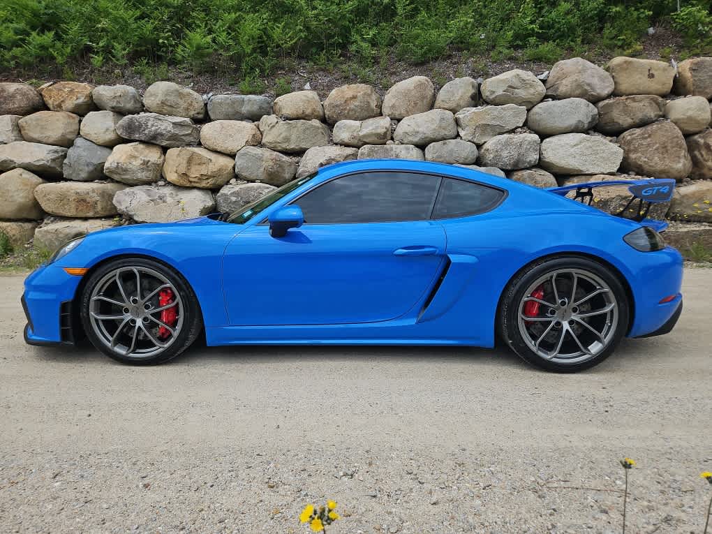 Used 2022 Porsche 718 GT4 with VIN WP0AC2A83NS275675 for sale in Conway, NH