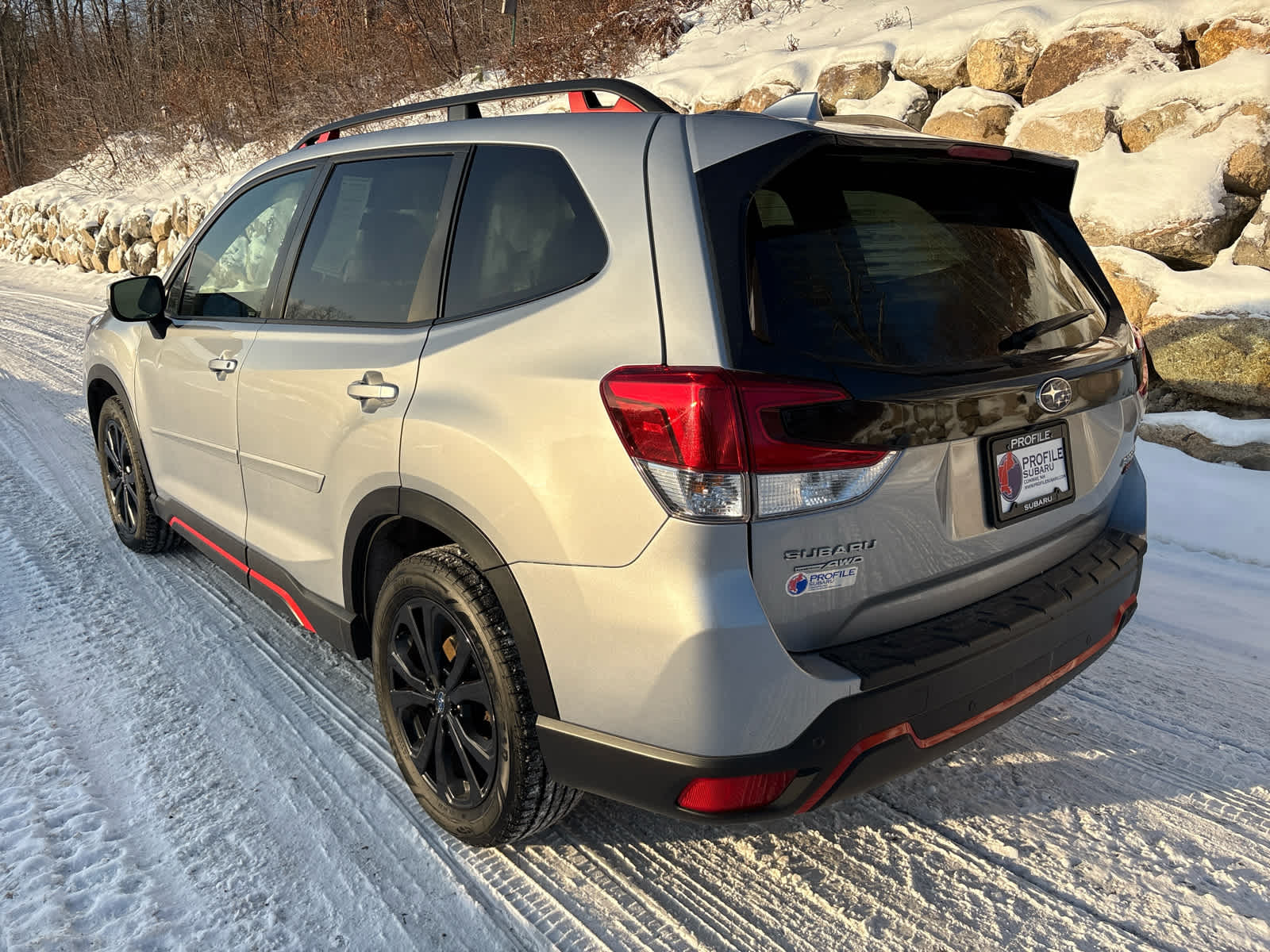 Used 2021 Subaru Forester Sport with VIN JF2SKARCXMH410755 for sale in Albany, NH