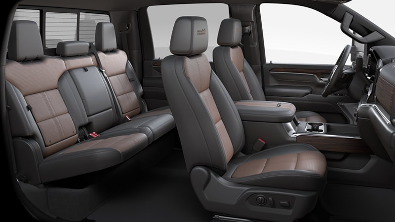 2024 Chevrolet 2500HD crew cab leather interior