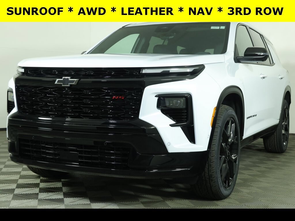 New 2026 Chevrolet Traverse RS SUV