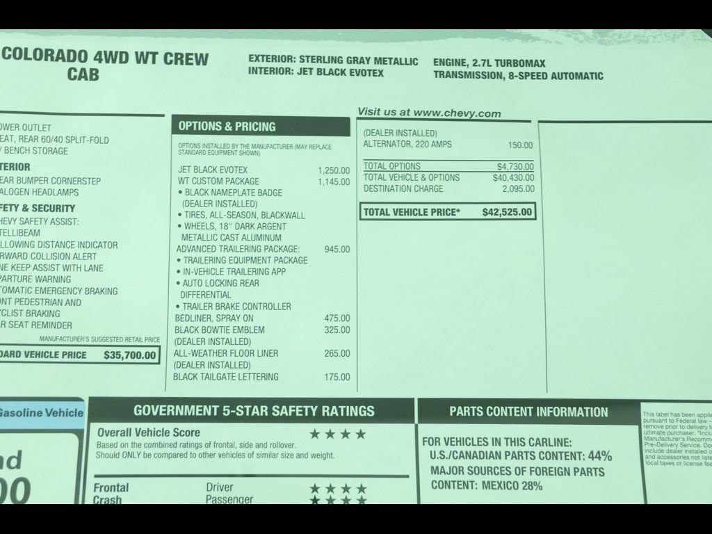 2026 Chevrolet Colorado