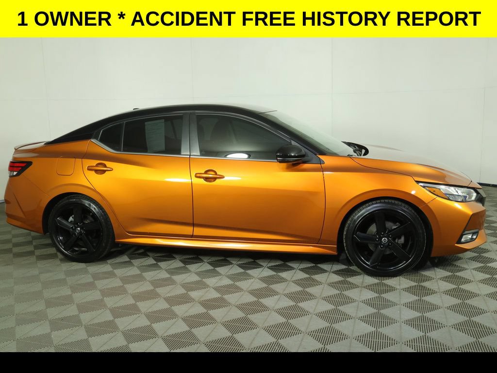 Used 2022 Nissan Sentra SR with VIN 3N1AB8DVXNY203688 for sale in Massillon, OH