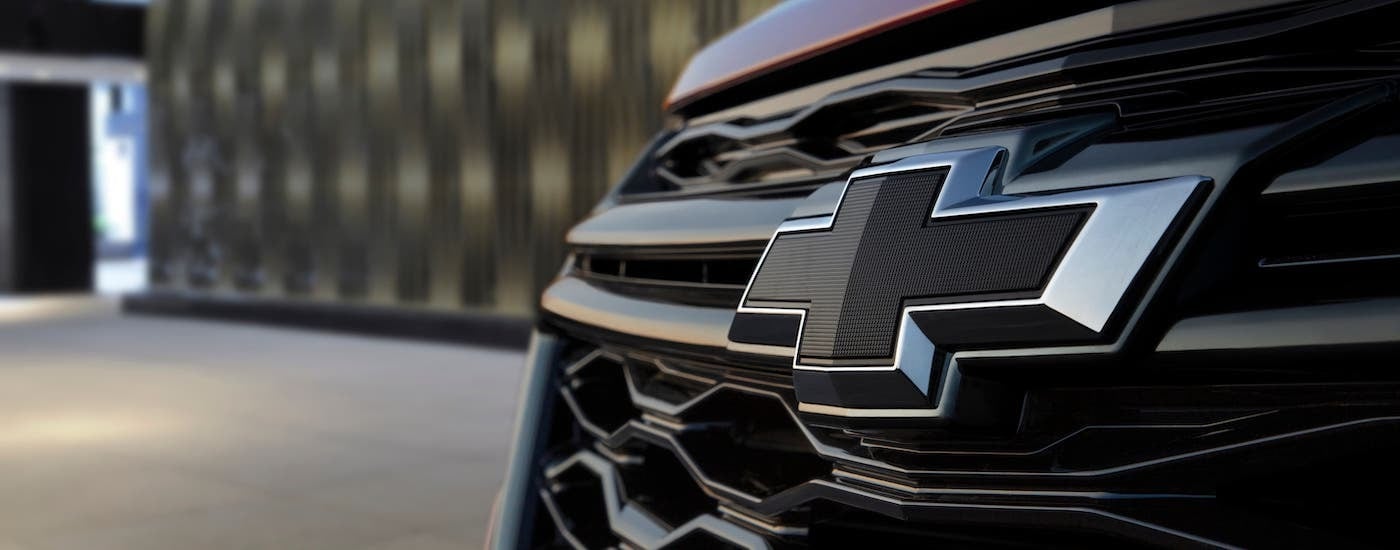 Black grille on a black 2026 Chevy Equinox