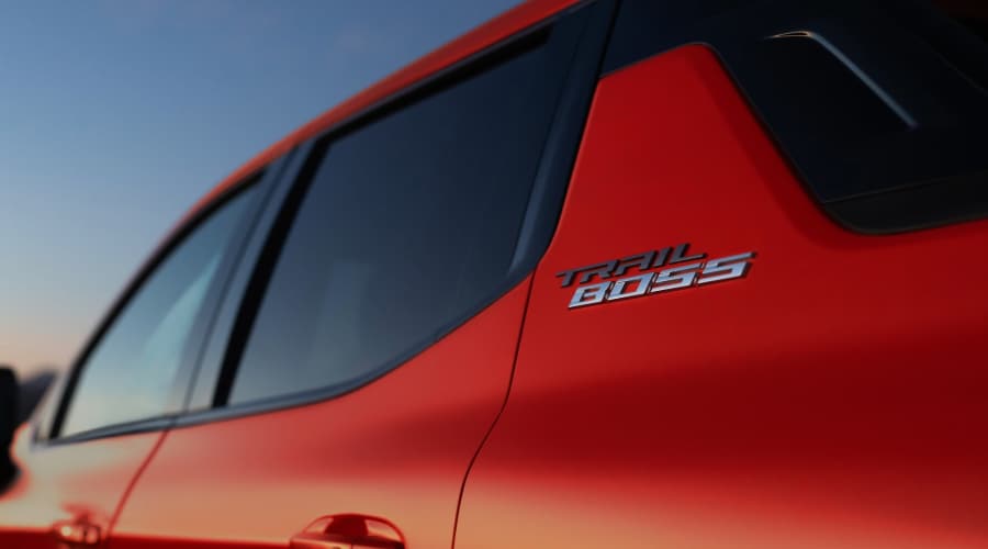 2026 Chevy Silverado EV TrailBoss Emblem Badge