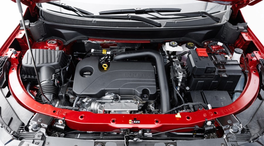 2026 Chevrolet Equinox  turbocharged engine 1.5-liter four-cylinder producing 175 horsepower