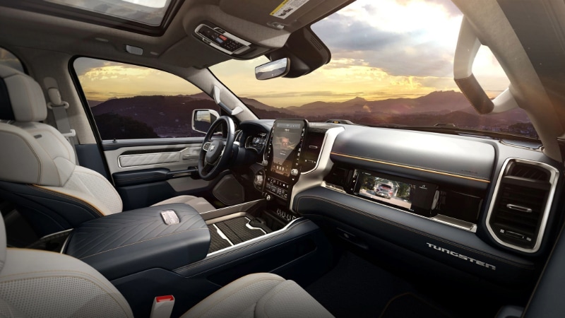 2025 Ram 1500 interior