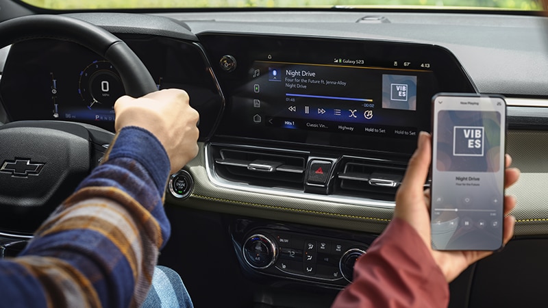 2024 Chevy Trailblazer infotainment system