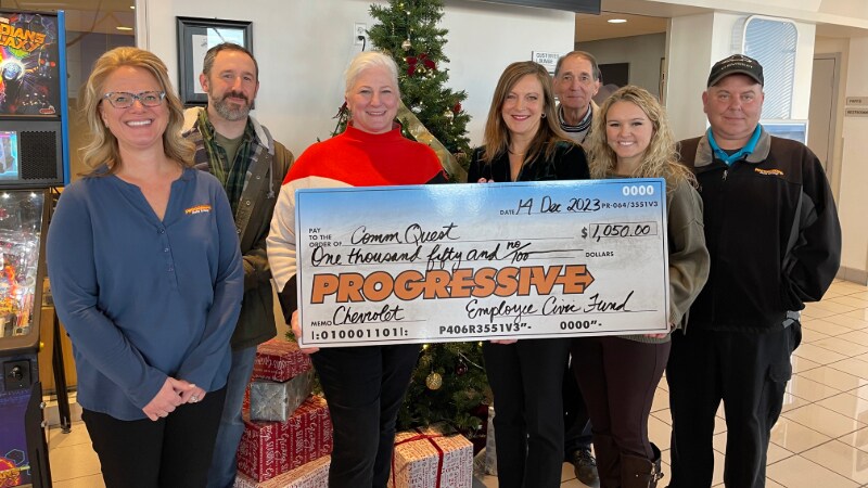 Progressive Chevrolet CommQuest Civic Fund Donation Group