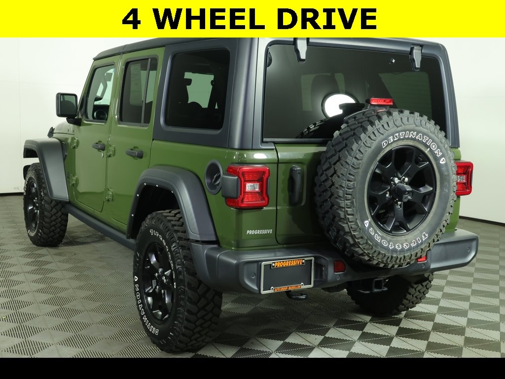 Used 2021 Jeep Wrangler Unlimited Willys SUV
