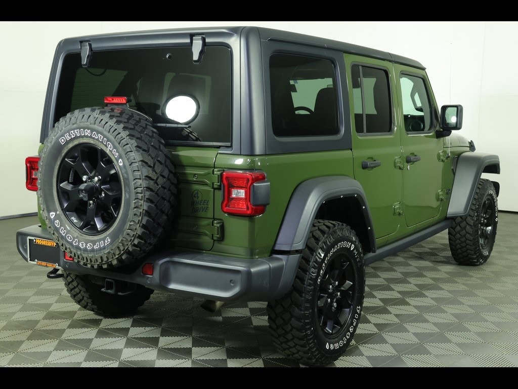 Used 2021 Jeep Wrangler Unlimited Willys SUV