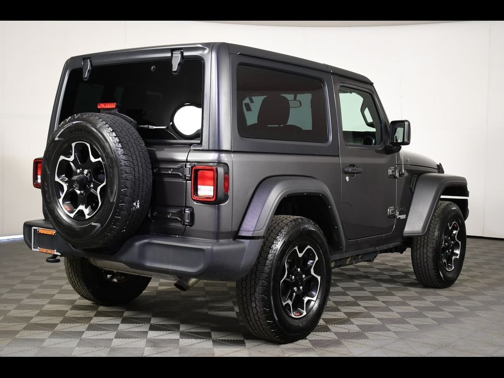 Used 2021 Jeep Wrangler Sport S with VIN 1C4GJXAN8MW666220 for sale in Massillon, OH