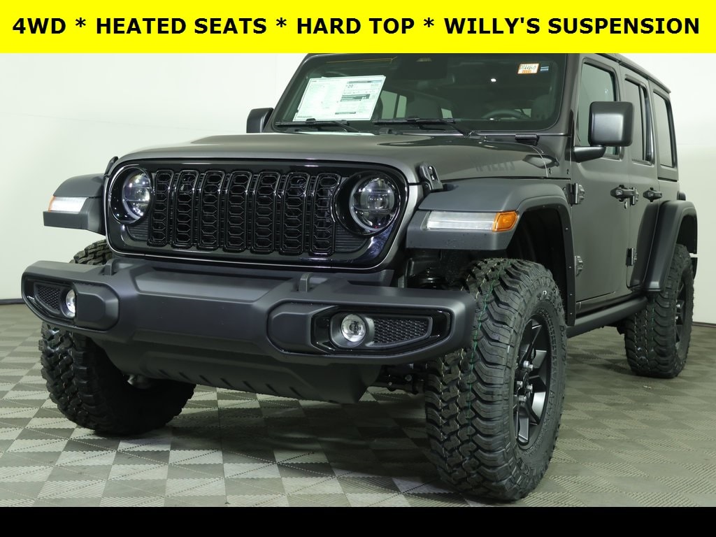 New 2026 Jeep Wrangler 4-DOOR WILLYS Sport Utility