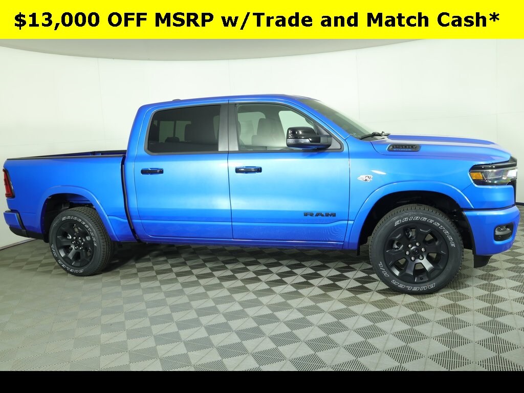 New 2026 Ram 1500 BIG HORN CREW CAB 4X4 5'7 BOX Pickup