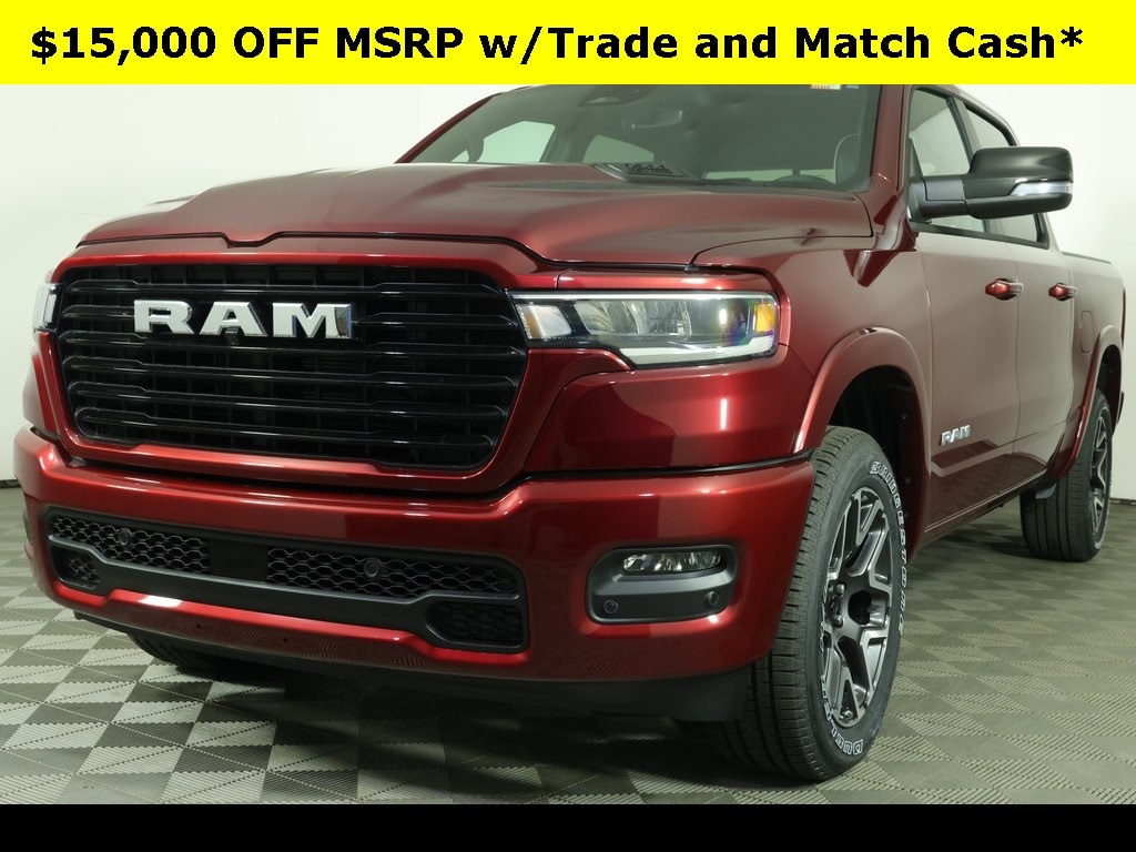 New 2026 Ram 1500 LARAMIE CREW CAB 4X4 5'7 BOX Pickup