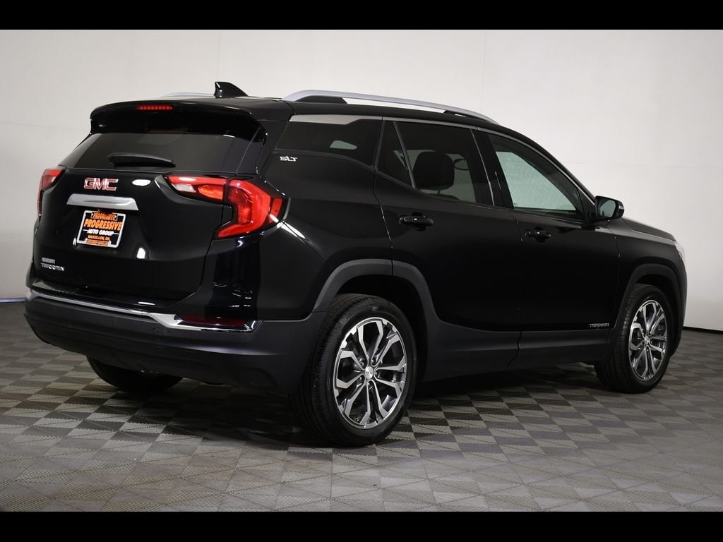 Used 2021 GMC Terrain SLT with VIN 3GKALPEV6ML374439 for sale in Massillon, OH
