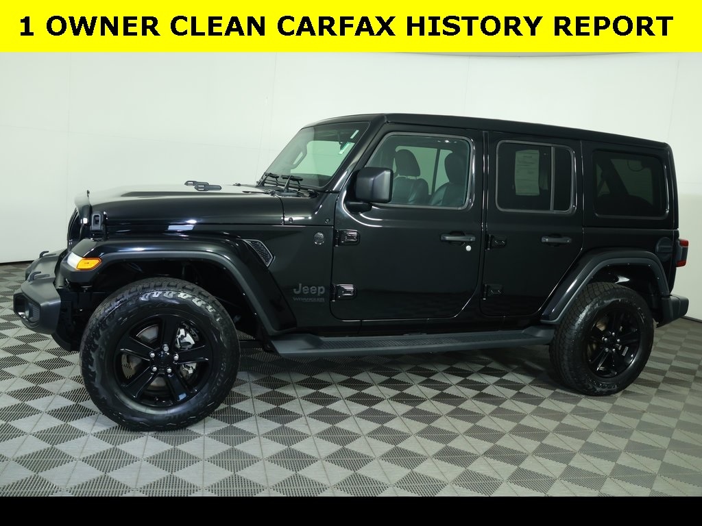 Used 2021 Jeep Wrangler Unlimited Sahara Altitude SUV