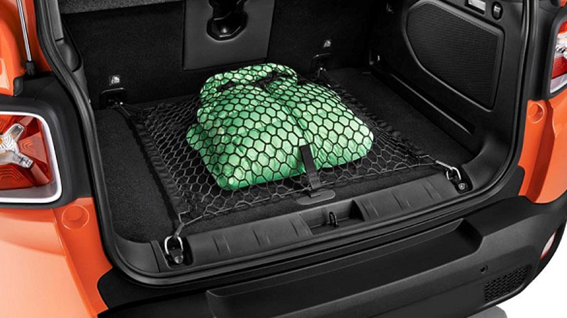 Secure items in an open-air Jeep Wrangler Rubicon