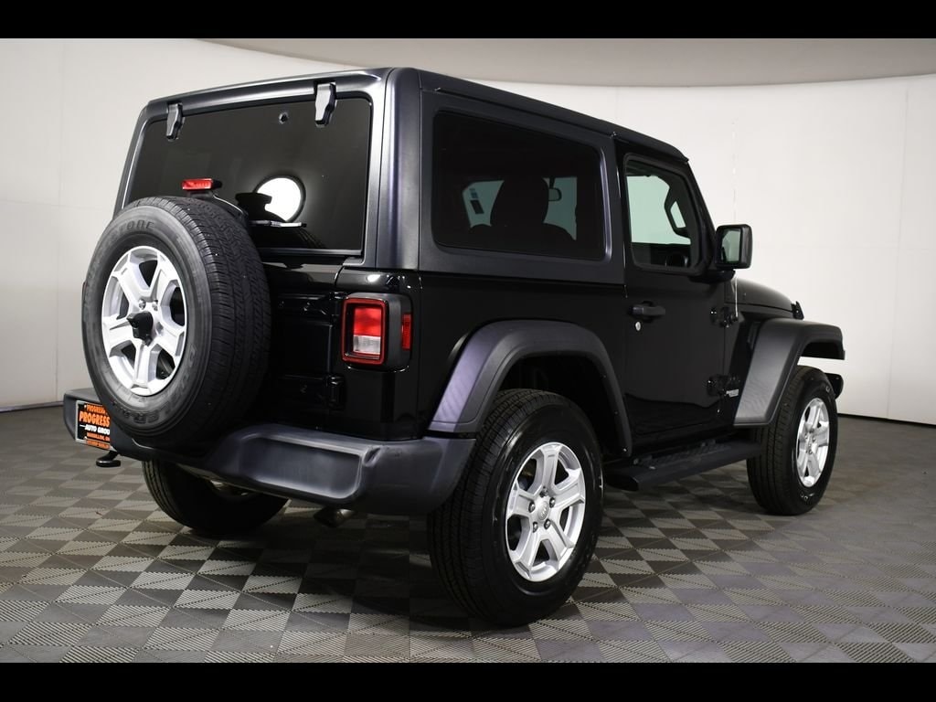 Used 2021 Jeep Wrangler Sport S with VIN 1C4HJXAG3MW644485 for sale in Massillon, OH