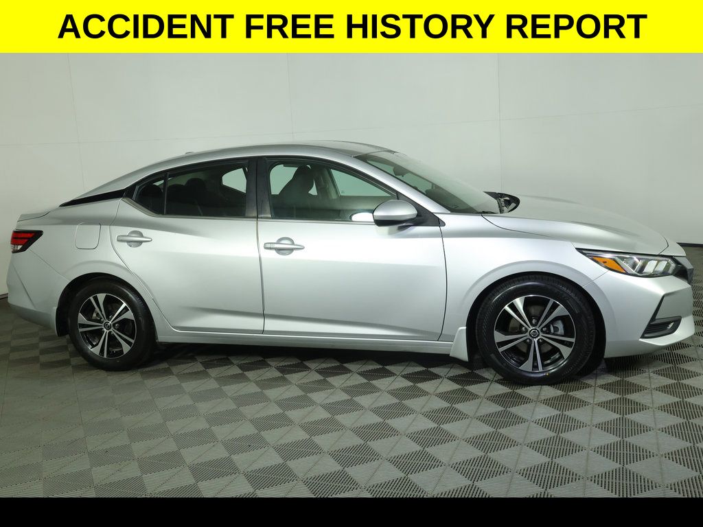 Used 2021 Nissan Sentra SV with VIN 3N1AB8CV3MY209087 for sale in Massillon, OH