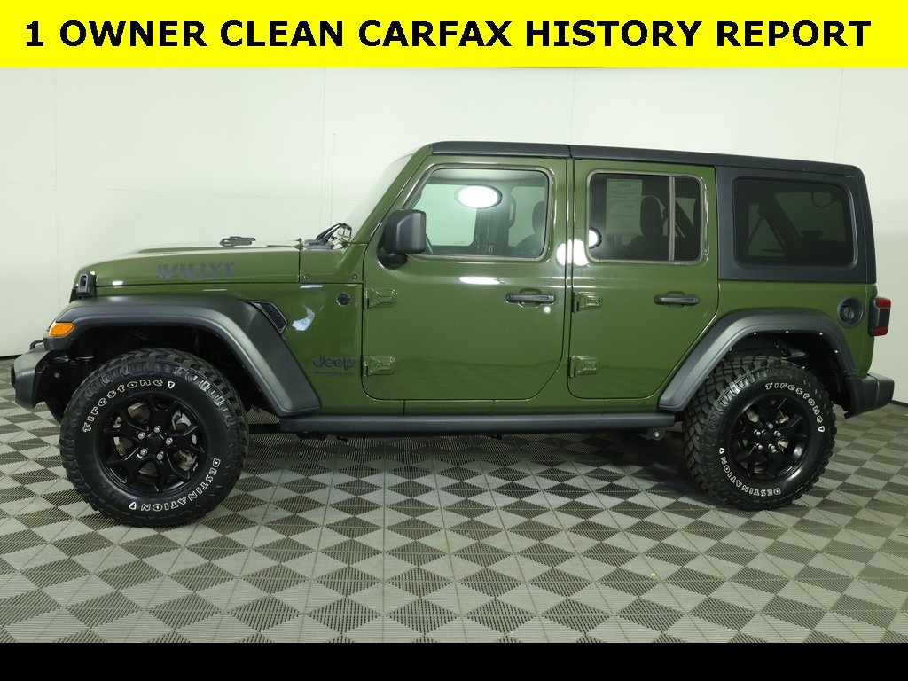 Used 2021 Jeep Wrangler Unlimited Willys SUV