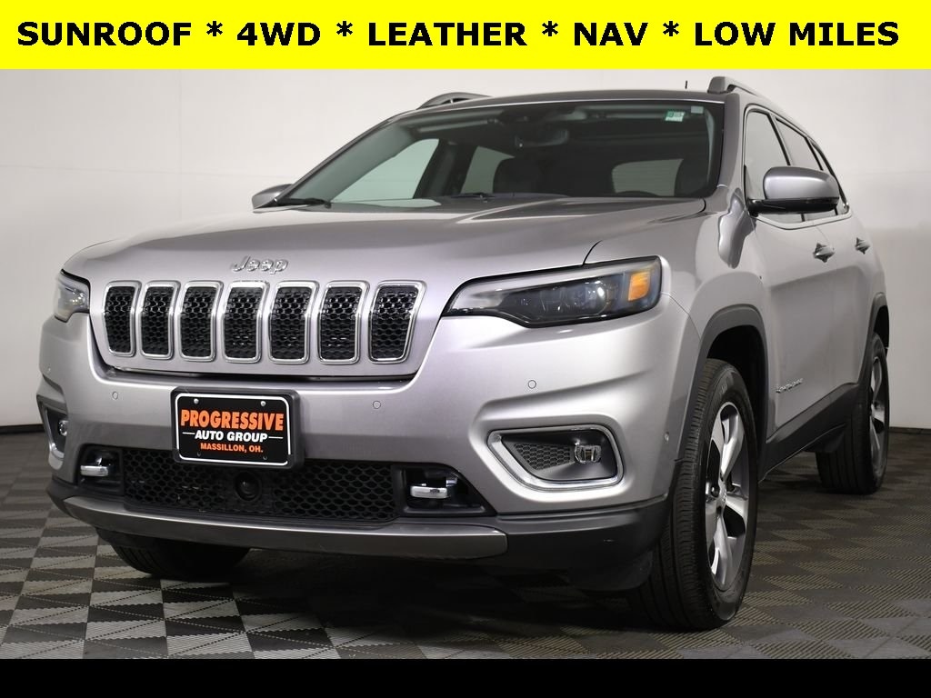 Used 2021 Jeep Cherokee Limited with VIN 1C4PJMDX9MD202702 for sale in Massillon, OH